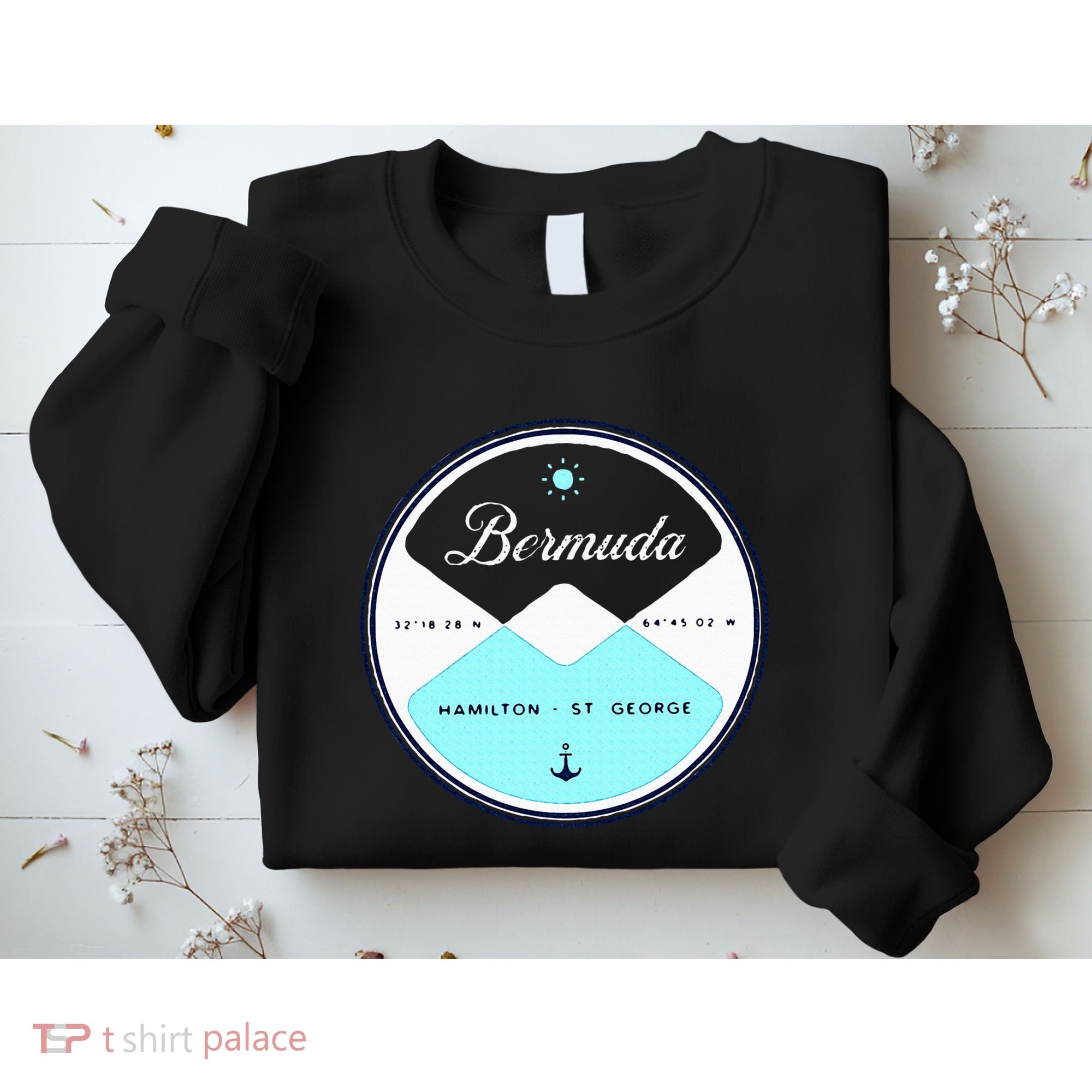 Bermuda Circle Graphic Sweatshirt