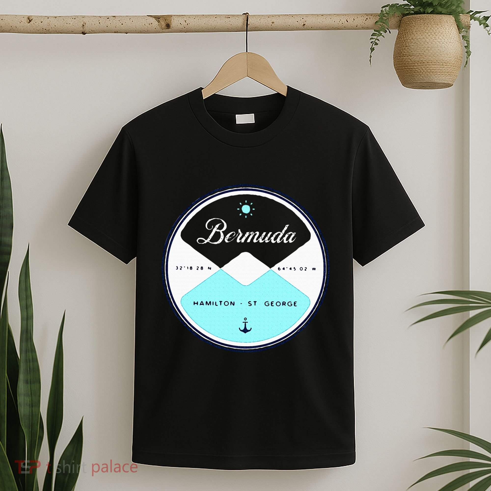 Bermuda Circle Graphic T-Shirt