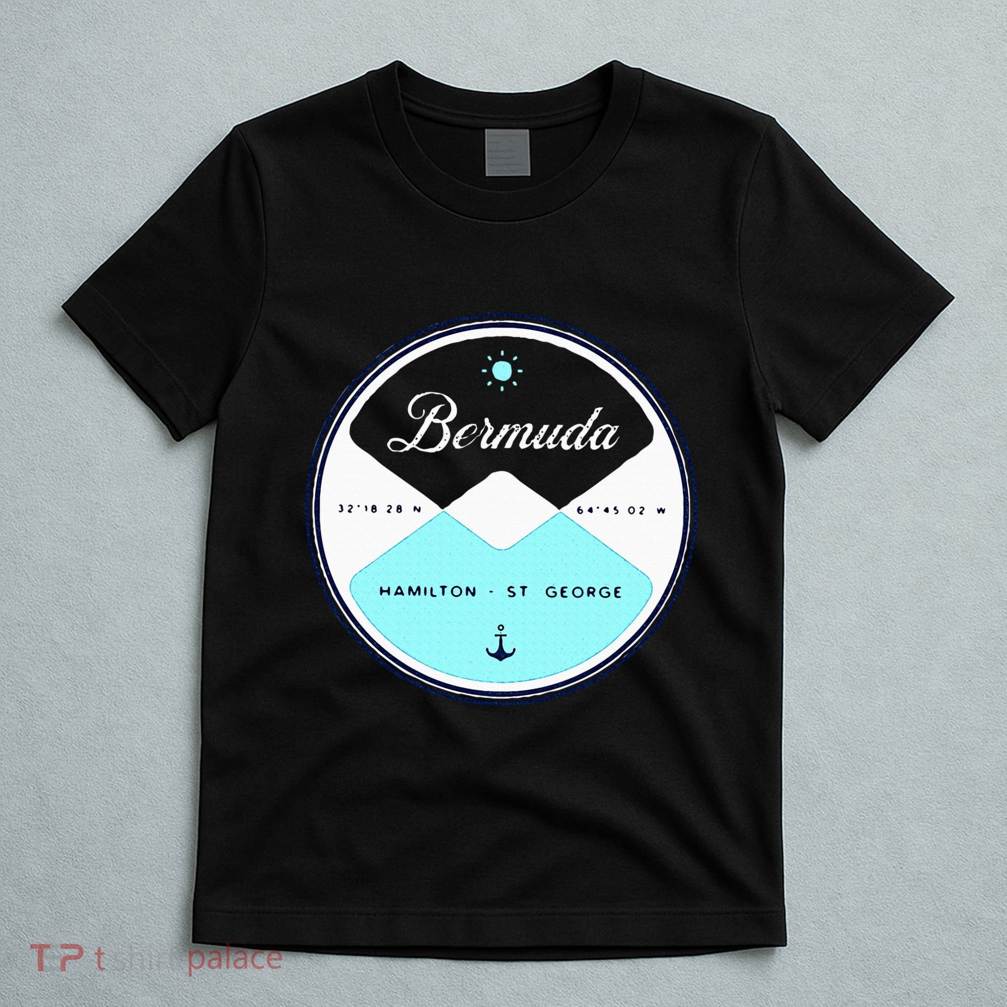 Bermuda Circle Graphic T-Shirt