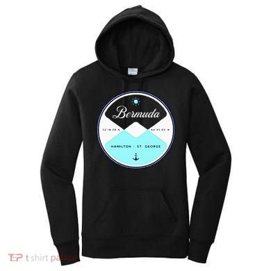 Bermuda Circle Graphic Women's Hoodie