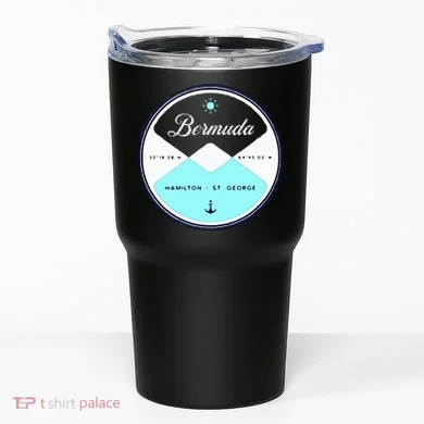 Bermuda Circle Graphic Tumbler