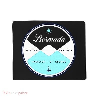 Bermuda Circle Graphic Mousepad