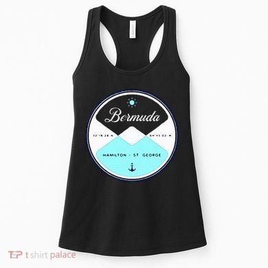 Bermuda Circle Graphic Women's Tank Top
