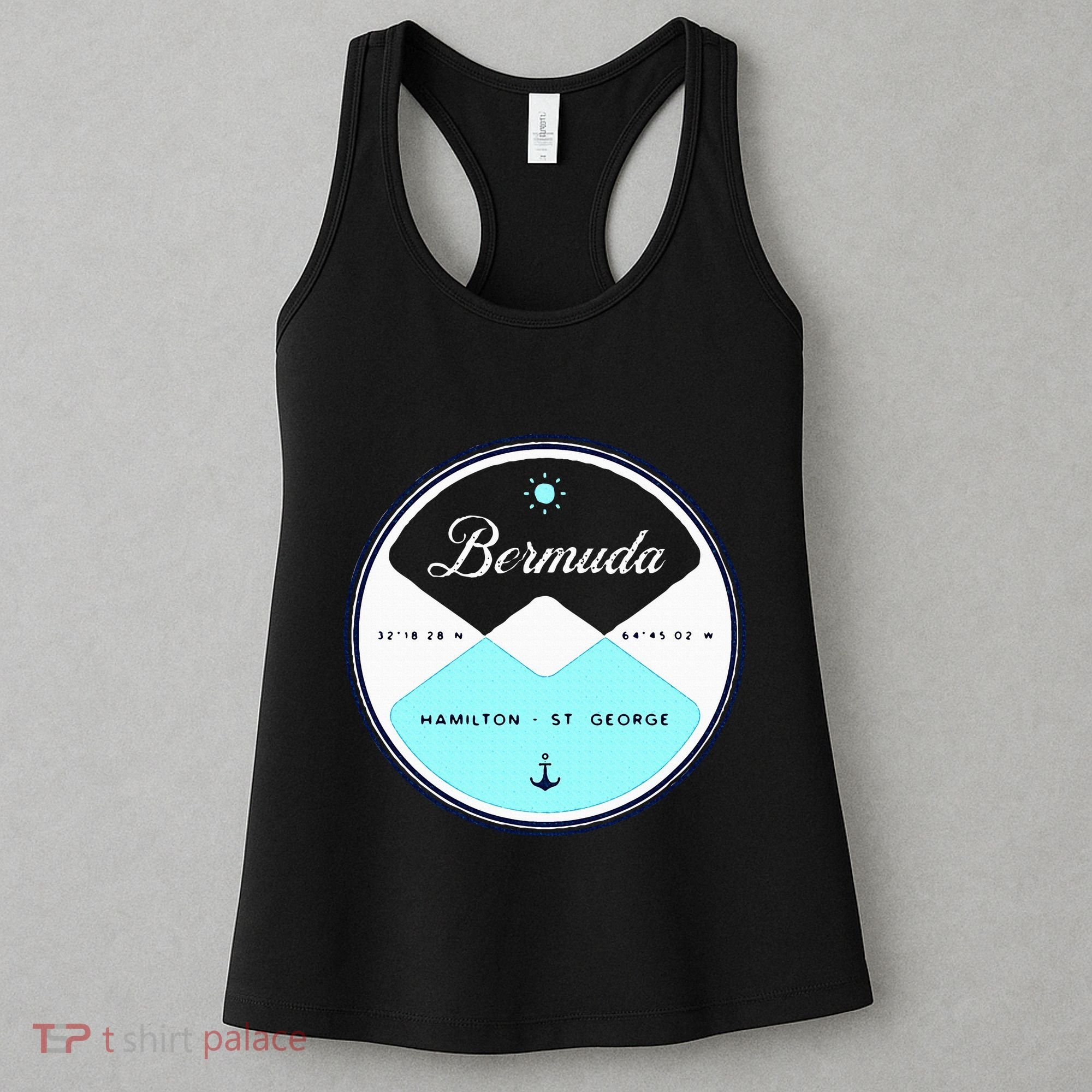 Bermuda Circle Graphic Women's Tank Top