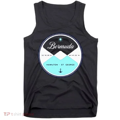 Bermuda Circle Graphic Tank Top