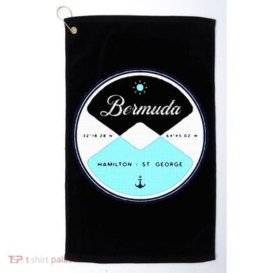 Bermuda Circle Graphic Golf Towel