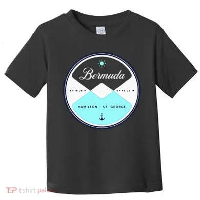 Bermuda Circle Graphic Toddler T-Shirt