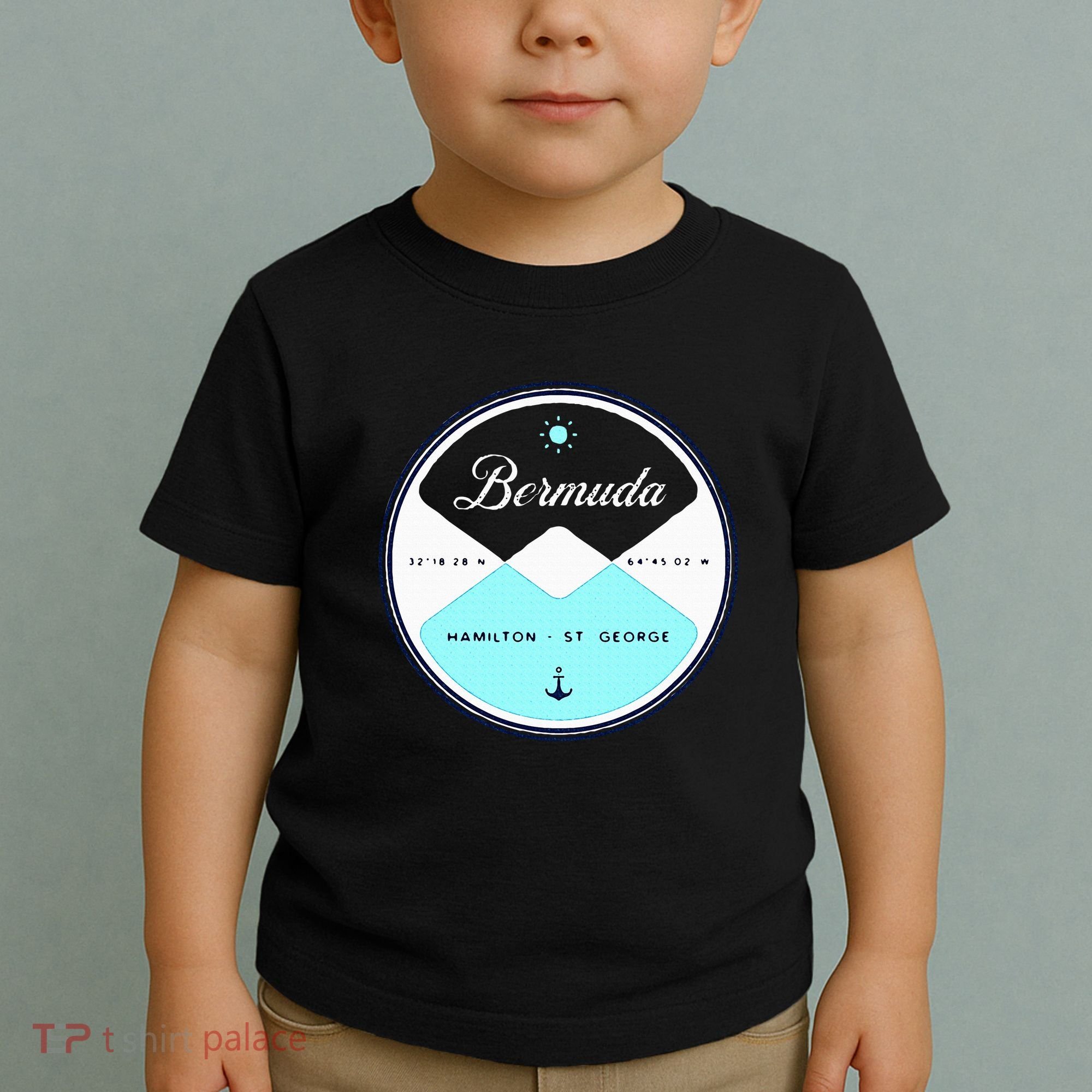 Bermuda Circle Graphic Toddler T-Shirt