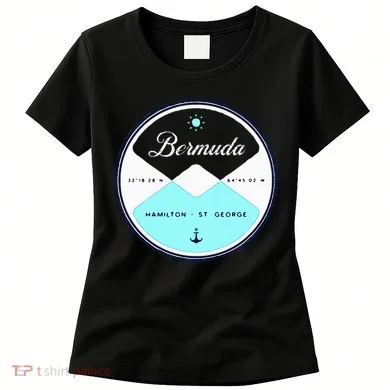 Bermuda Circle Graphic Women's T-Shirt