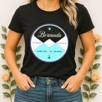 Bermuda Circle Graphic Women's T-Shirt thumb 2