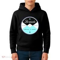 Bermuda Circle Graphic Kids Hoodie thumb 4