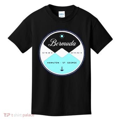 Bermuda Circle Graphic Kids T-Shirt