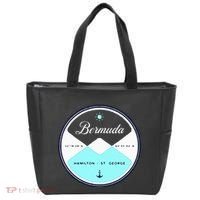 Bermuda Circle Graphic Tote Bag thumb 0