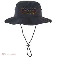 Black Crow Halloween Scary Witch Bucket Hat thumb 0
