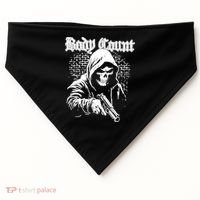 Body Count Hooded Skull USA-Made Doggie Bandana thumb 0