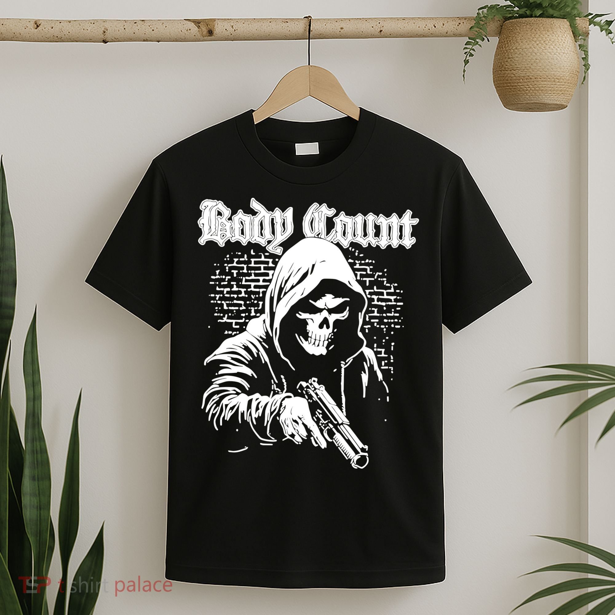 Body Count Hooded Skull T-Shirt