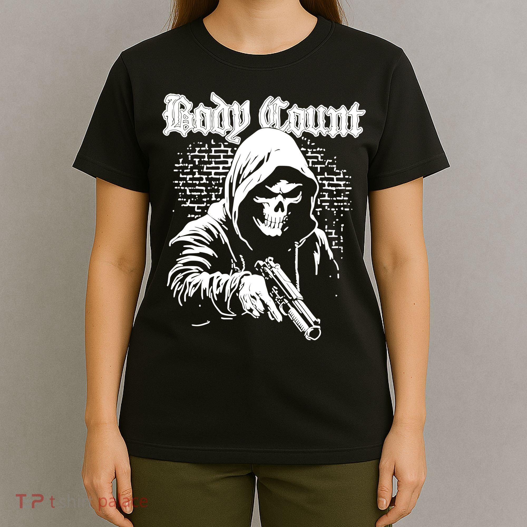 Body Count Hooded Skull T-Shirt