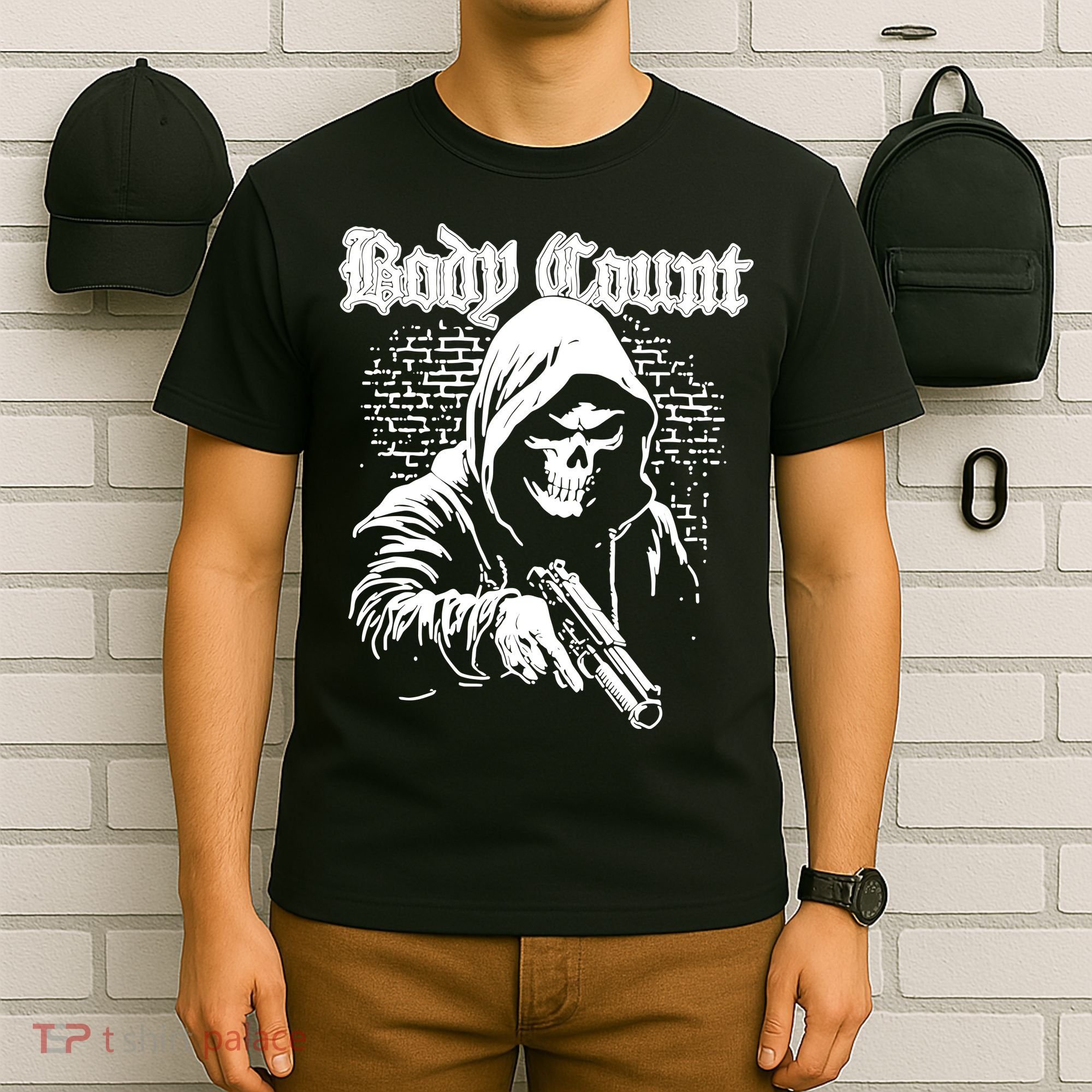Body Count Hooded Skull T-Shirt