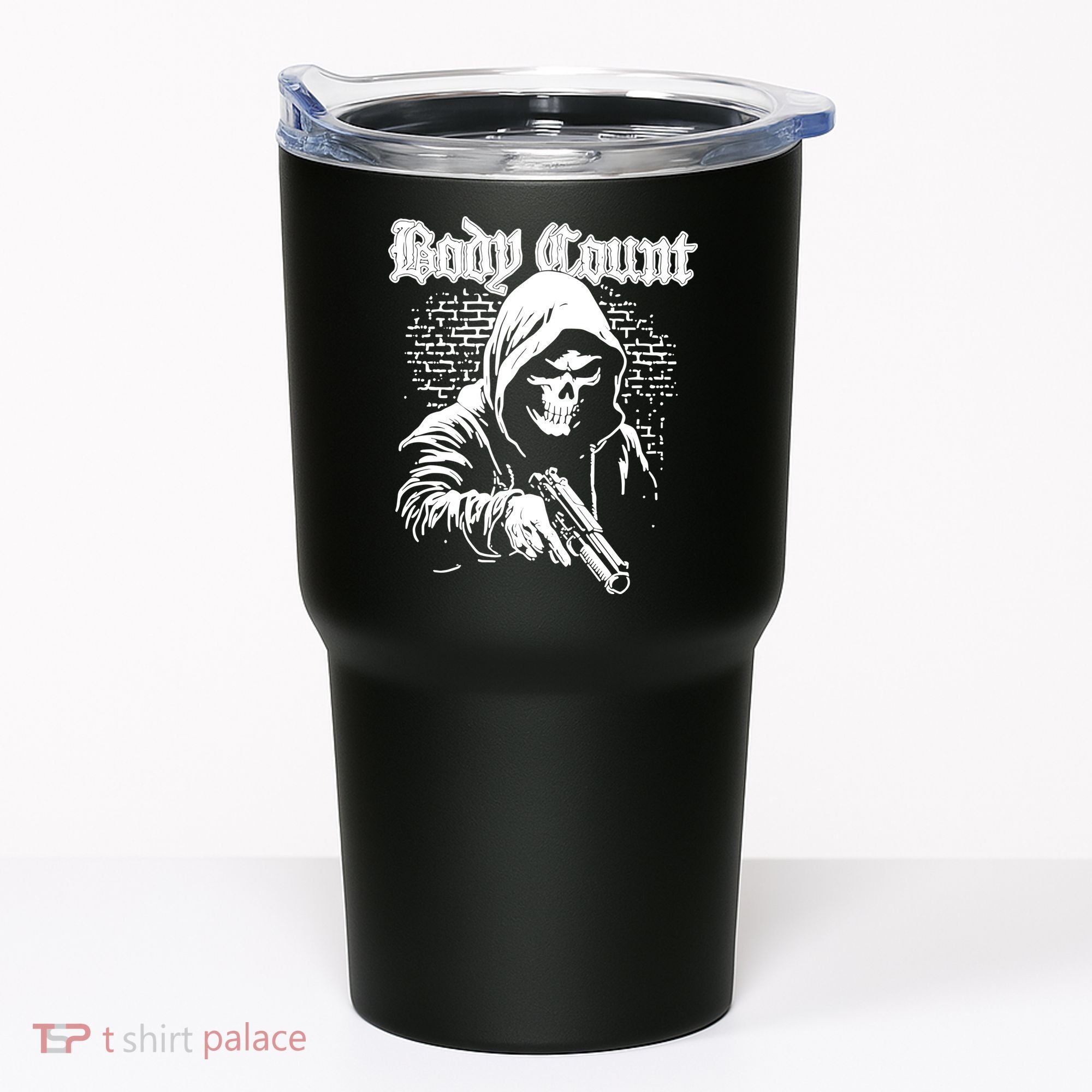 Body Count Hooded Skull Tumbler