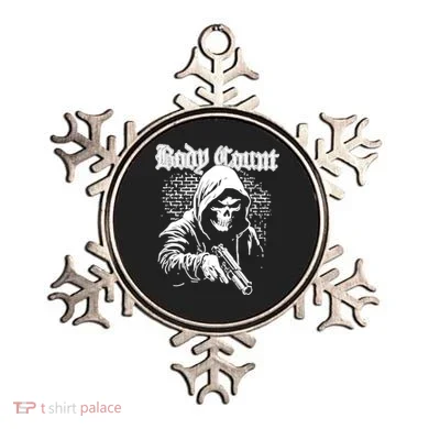 Body Count Hooded Skull Ornament