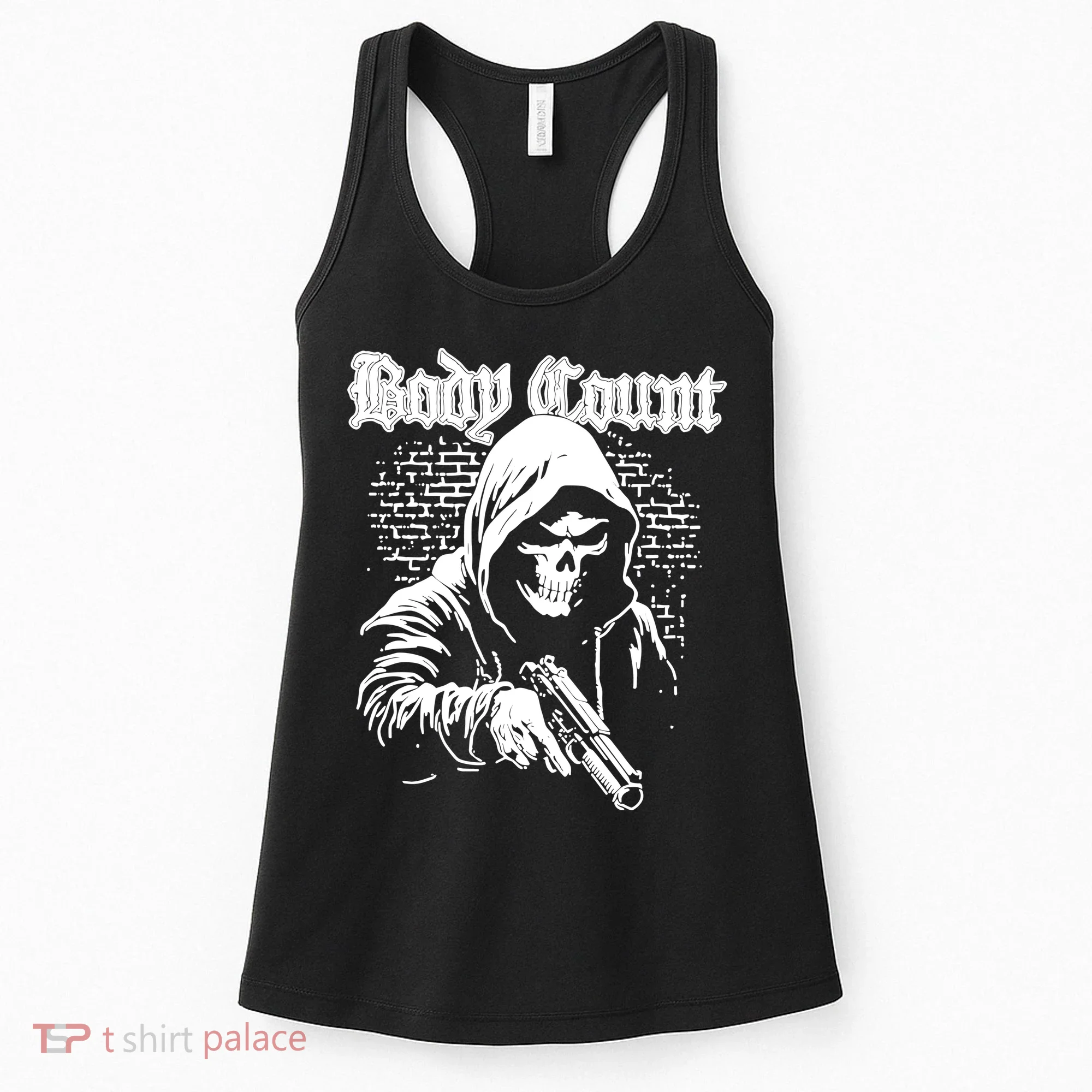 Body Count Hooded Skull Women's Tank Top