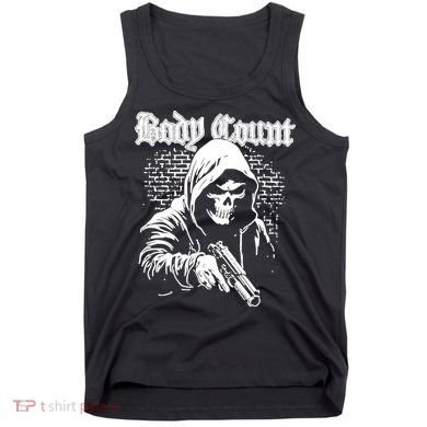 Body Count Hooded Skull Tank Top