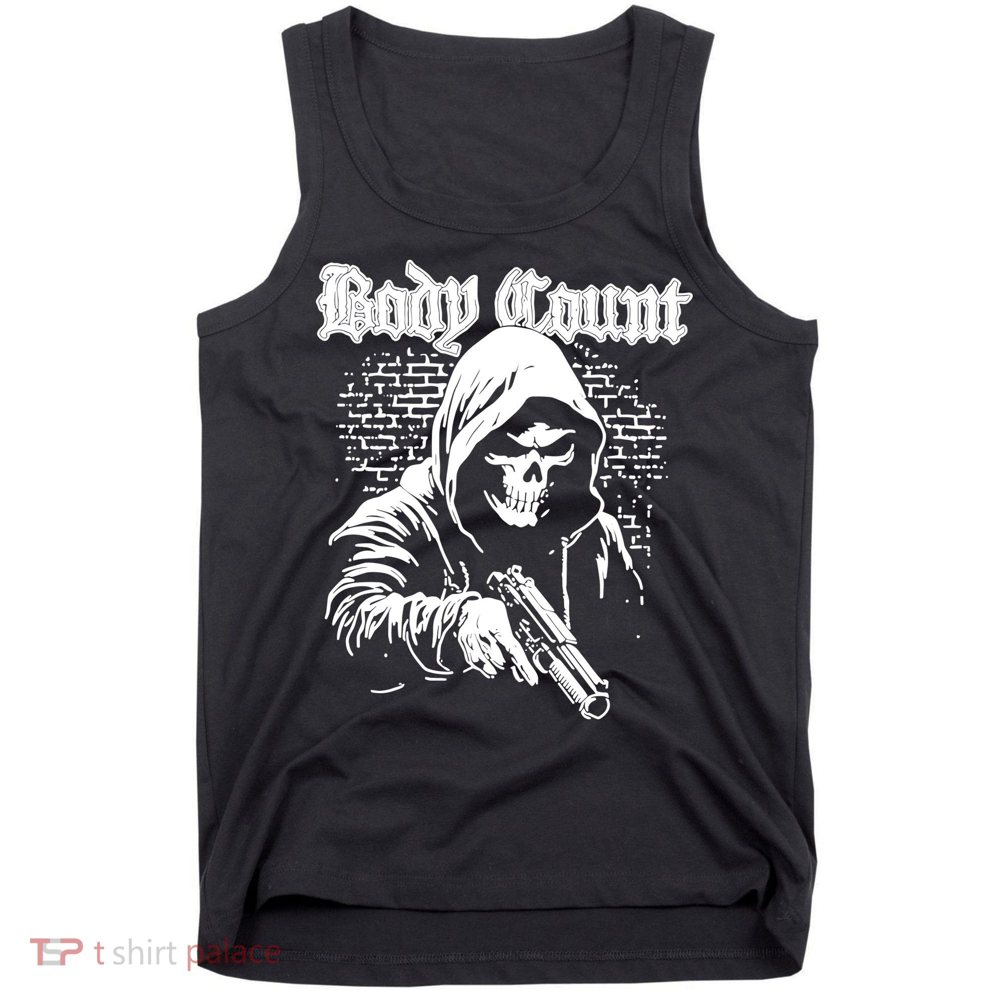 Body Count Hooded Skull Tank Top