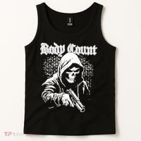 Body Count Hooded Skull Tank Top thumb 2