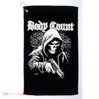 Body Count Hooded Skull Golf Towel thumb 0
