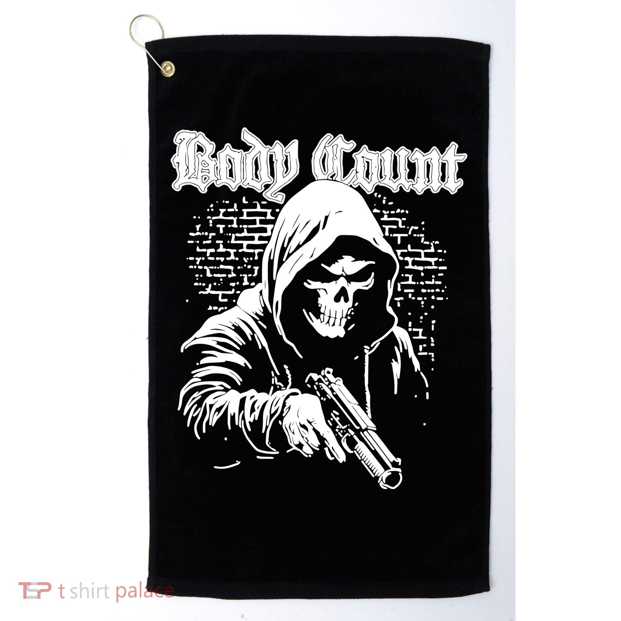 Body Count Hooded Skull Golf Towel