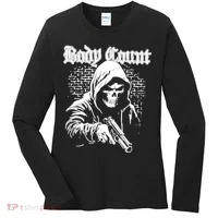 Body Count Hooded Skull Women's Long Sleeve Shirt thumb 0