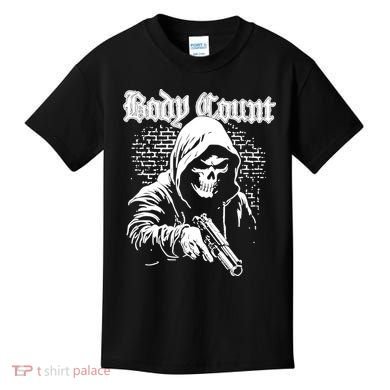 Body Count Hooded Skull Kids T-Shirt