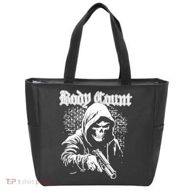 Body Count Hooded Skull Tote Bag