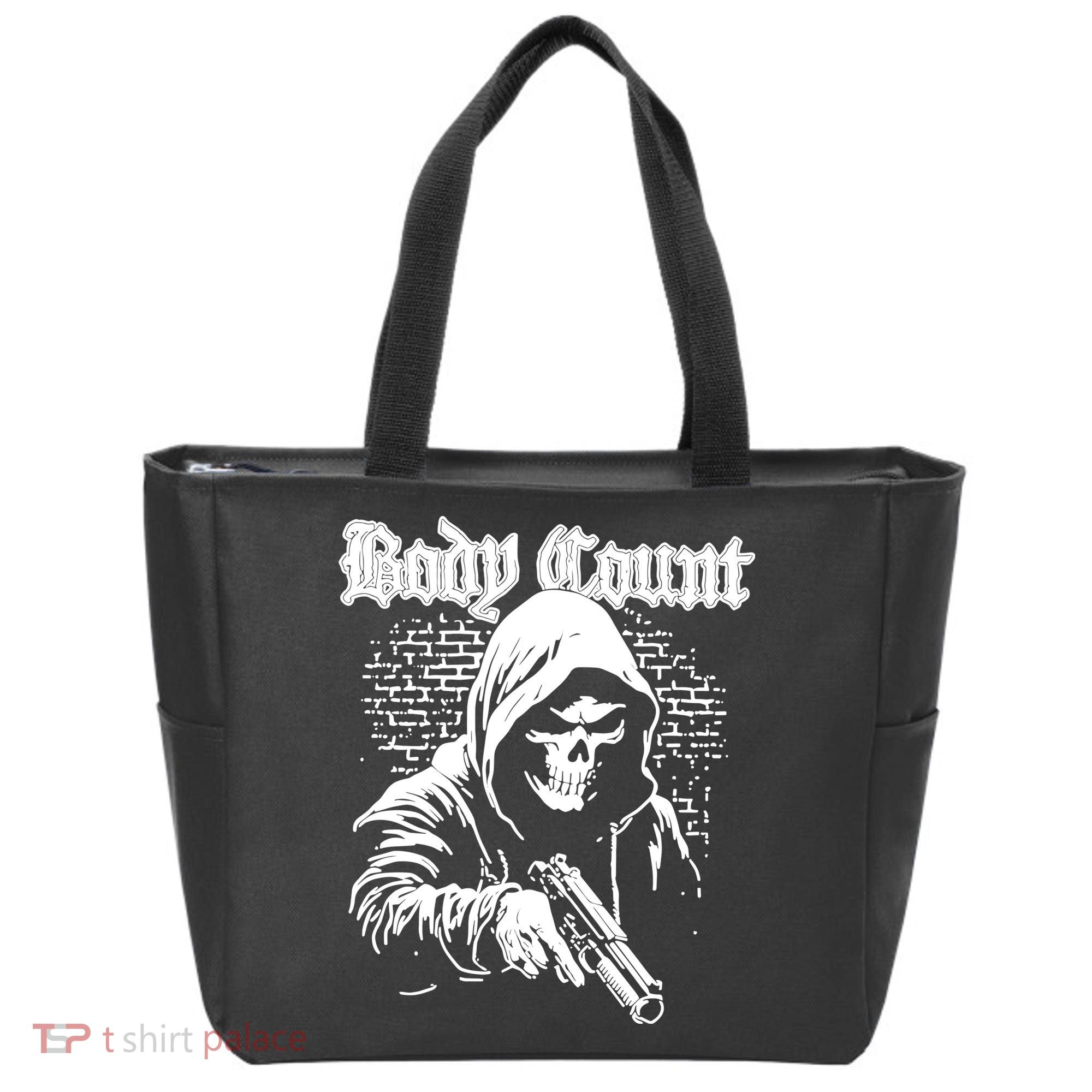 Body Count Hooded Skull Tote Bag