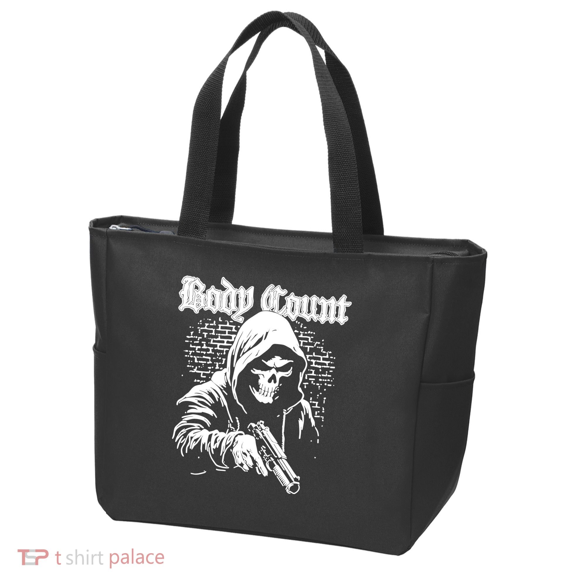Body Count Hooded Skull Tote Bag