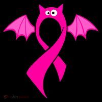 Breast Cancer Halloween Bat Pink Ribbon Coffee Mug thumb 5