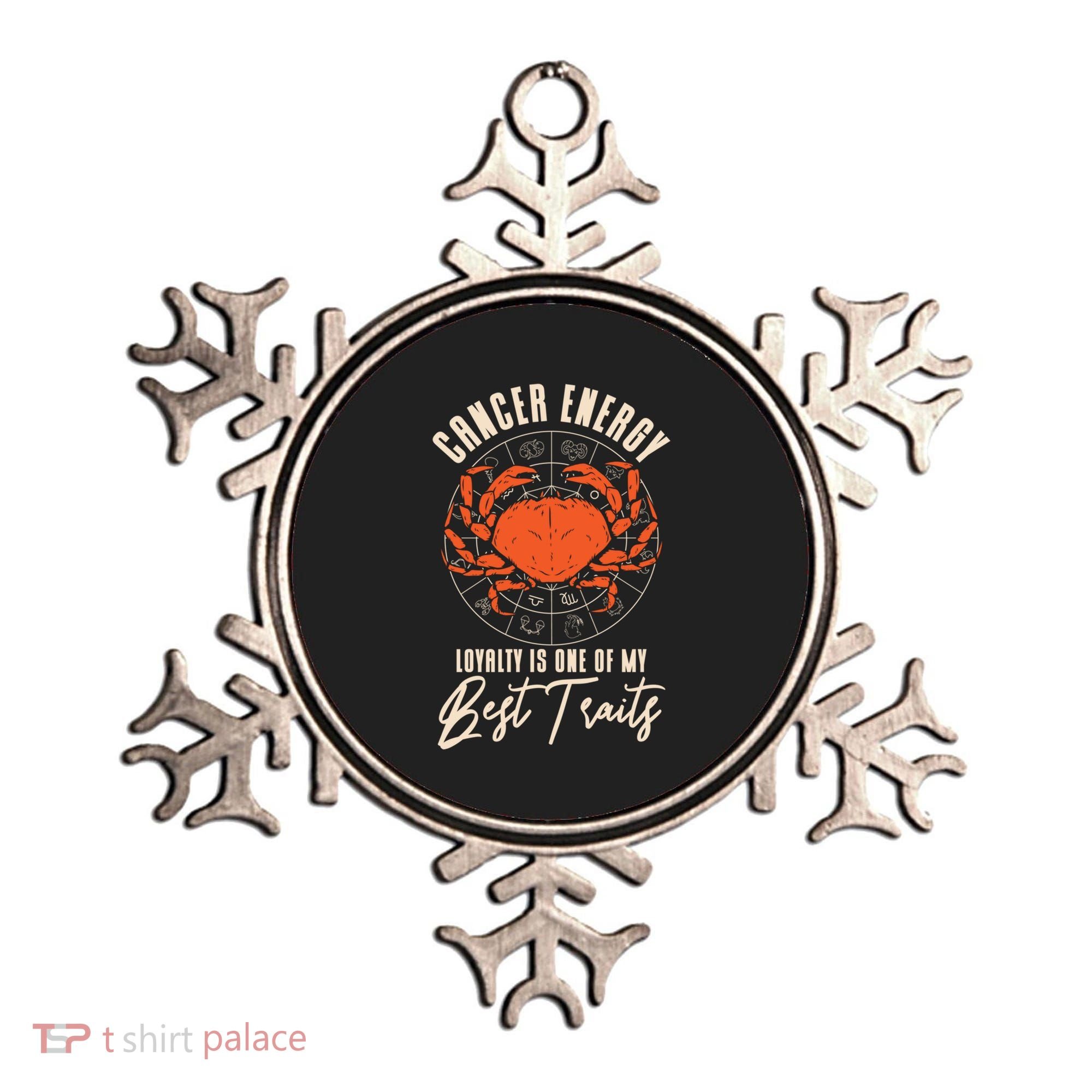 Born Cancer Horoscope Astrological Crab Zodiac Astrology Gift Ornament