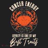 Born Cancer Horoscope Astrological Crab Zodiac Astrology Gift Golf Towel thumb 3