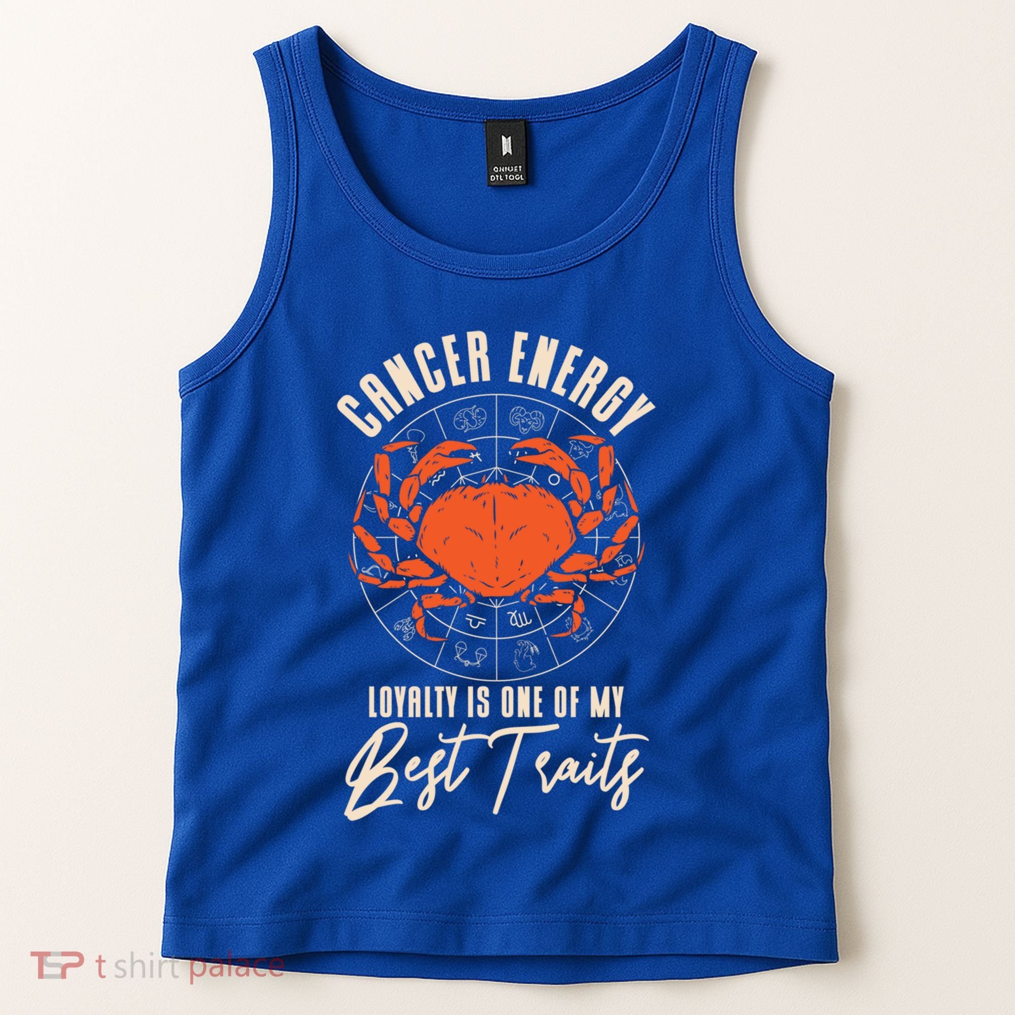 Born Cancer Horoscope Astrological Crab Zodiac Astrology Gift Tank Top