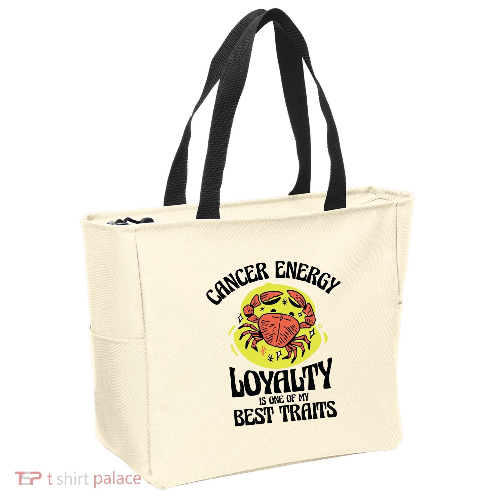Born Cancer Horoscope Astrological Crab Zodiac Astrology Gift Tote Bag