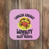 Born Cancer Horoscope Astrological Crab Zodiac Astrology Gift Coaster thumb 0