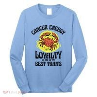 Born Cancer Horoscope Astrological Crab Zodiac Astrology Gift Long Sleeve Shirt thumb 0