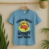Born Cancer Horoscope Astrological Crab Zodiac Astrology Gift T-Shirt thumb 2