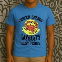 Born Cancer Horoscope Astrological Crab Zodiac Astrology Gift T-Shirt thumb 3