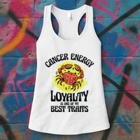 Born Cancer Horoscope Astrological Crab Zodiac Astrology Gift Women's Tank Top thumb 3