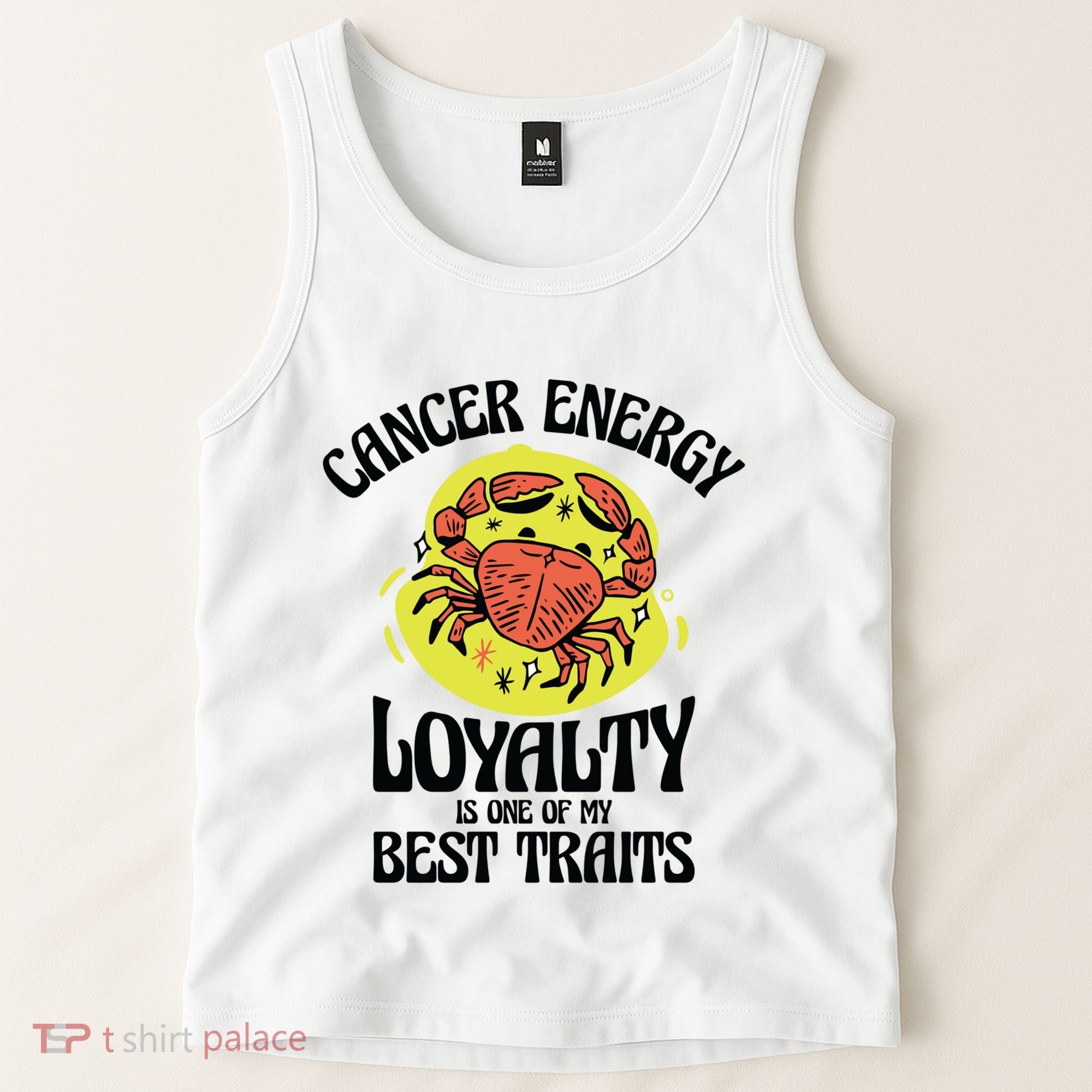 Born Cancer Horoscope Astrological Crab Zodiac Astrology Gift Tank Top
