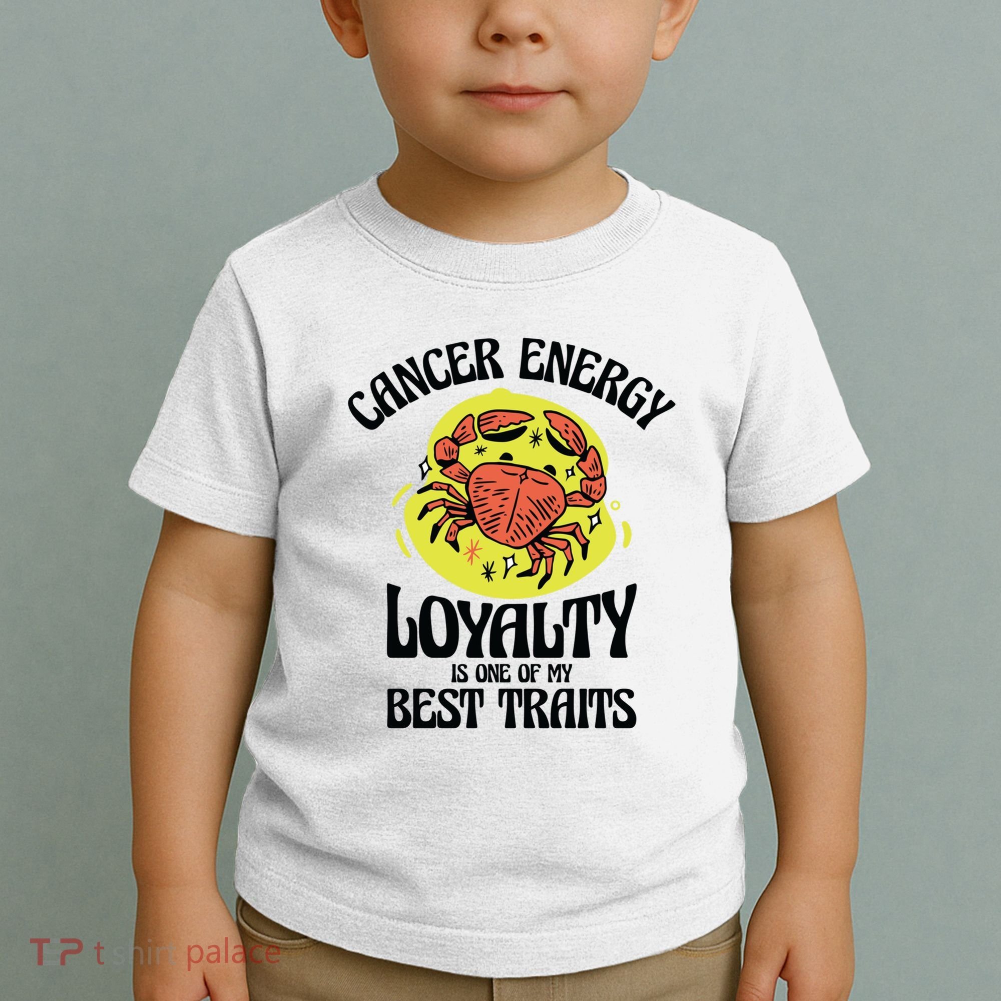 Born Cancer Horoscope Astrological Crab Zodiac Astrology Gift Toddler T-Shirt