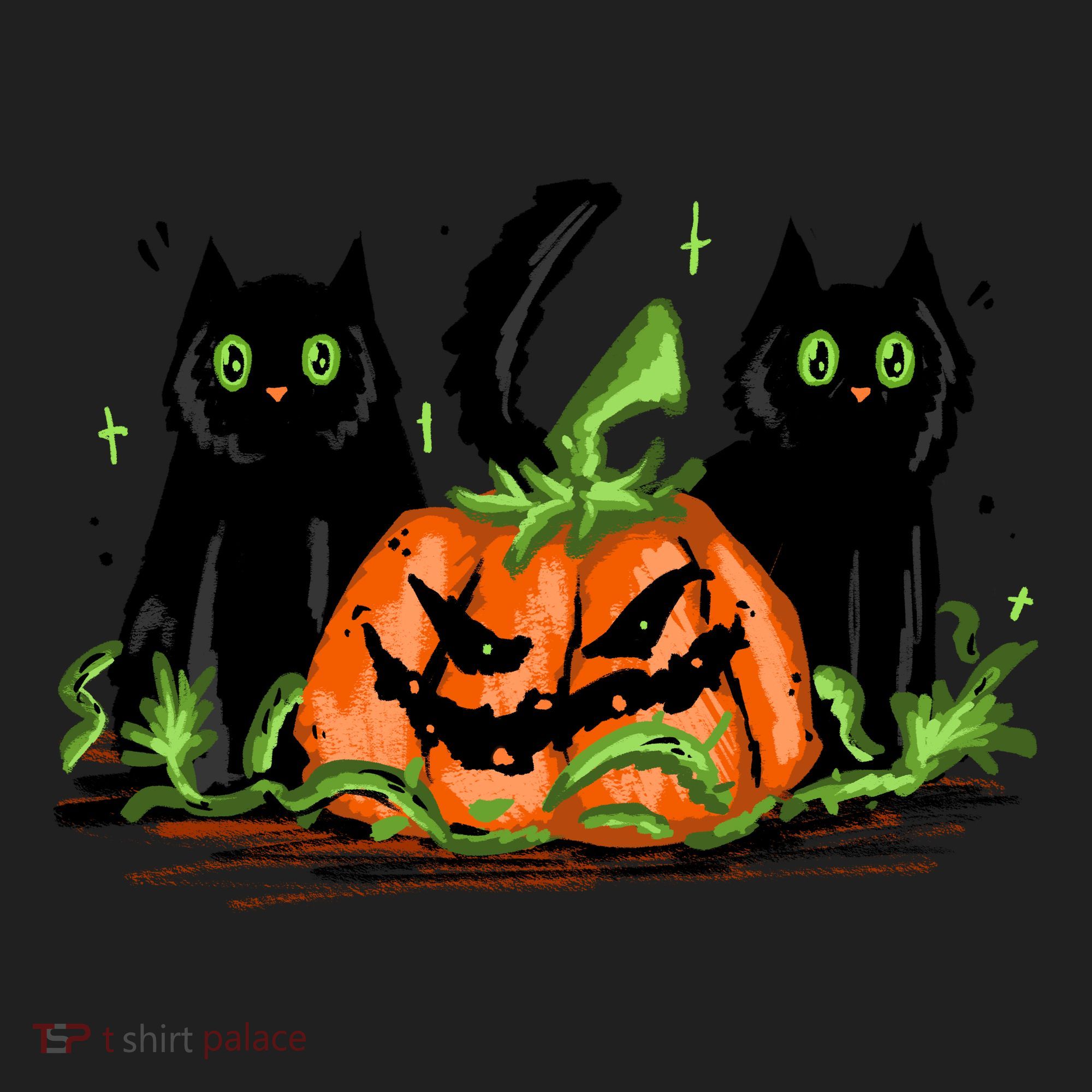 Black Cat Halloween Cute Pumpkin Women's Sweatshirt