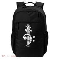 Bass Cleff Headstock Bass Guitar Backpack thumb 0