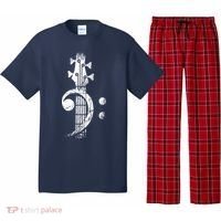 Bass Cleff Headstock Bass Guitar Pajama Set thumb 0